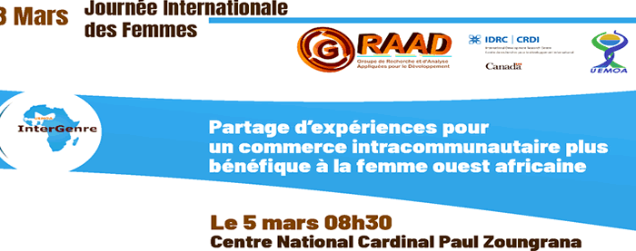 Initiative Repenser le 8 Mars : Pour un commerce intracommunautaire plus bénéfique à la femme ouest africaine