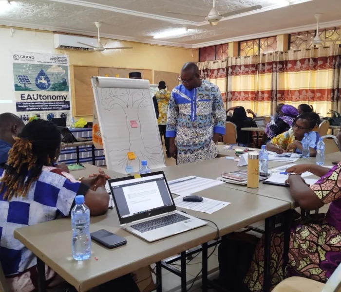 Atelier de co-construction : vers une gouvernance inclusive et résiliente de l’eau et de l’assainissement au Burkina Faso